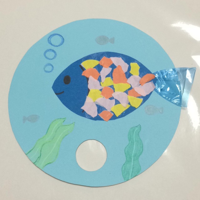 【みんなの投稿】【魚のうちわ】