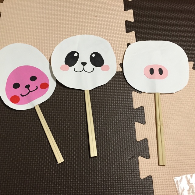 【みんなの投稿】ペープサート 変身動物