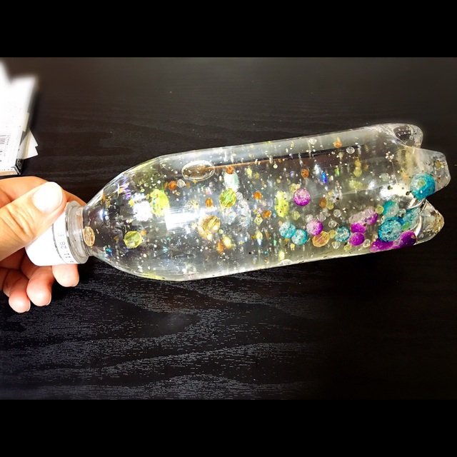 【みんなの投稿】ペットボトルのキラキラスノードーム