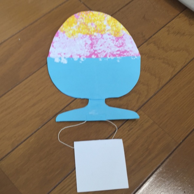 【みんなの投稿】2歳夏の制作