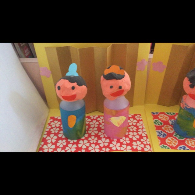 【みんなの投稿】1歳児クラス☆雛人形