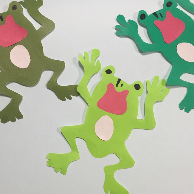 【みんなの投稿】【壁面:かえる】5-7月