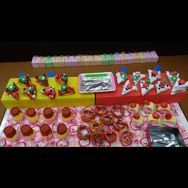 【みんなの投稿】☆夏まつり用・ケーキ屋さん☆