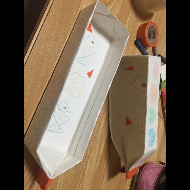 【みんなの投稿】【牛乳パックの船】