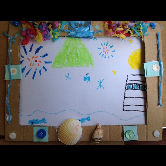 【みんなの投稿】【花火と山とお魚と】