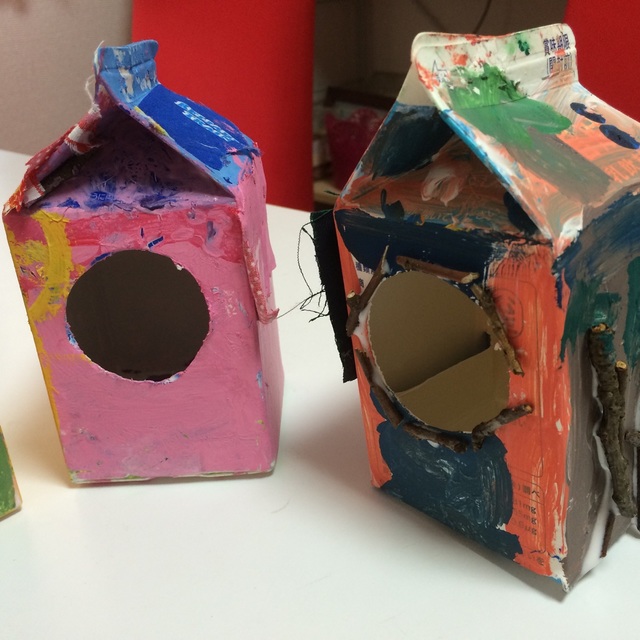 【みんなの投稿】〜小鳥さんのお家〜の作り方で。