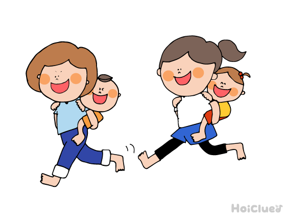 おんぶ競争〜子どもの成長を感じる、ほっこり親子競技〜