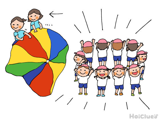 パラバルーン（飛び出す）〜バルーンの形と動きの変化が楽しめる表現方法〜