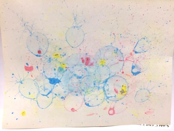 まるでマジック！シャボン玉アート〜幅広い年齢で楽しめるお絵描き遊び〜