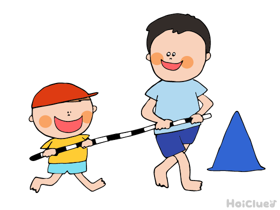 きたぞきたぞ！台風どっかーん！〜力を合わせてくるくる回るおもしろ運動会競技〜