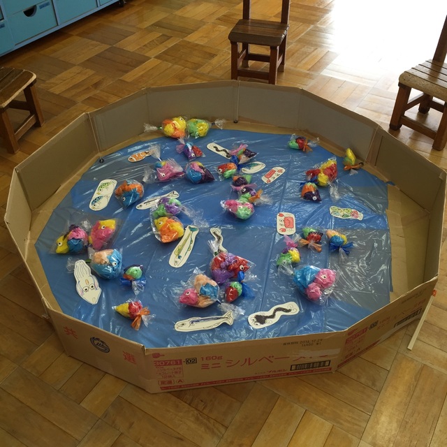 【みんなの投稿】お魚つりゲーム