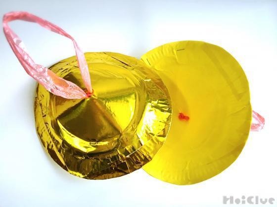 キラキラシンバル〜3つの材料で楽しむ手作り楽器〜