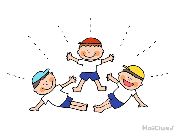 少人数から大人数まで楽しめる！組体操の表現方法6選