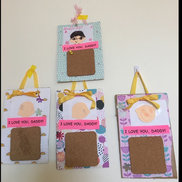 【みんなの投稿】父の日プレゼントコルクボードコルク