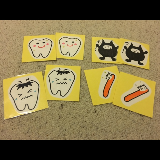 【みんなの投稿】虫歯予防デー カードゲーム作り。