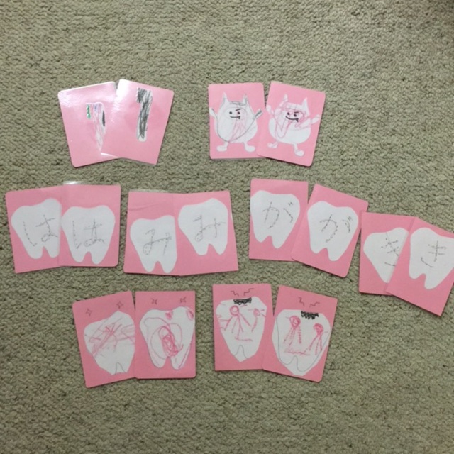 【みんなの投稿】虫歯予防デー カードゲーム作り