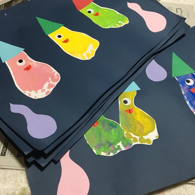 【みんなの投稿】〜足がたスタンプ〜