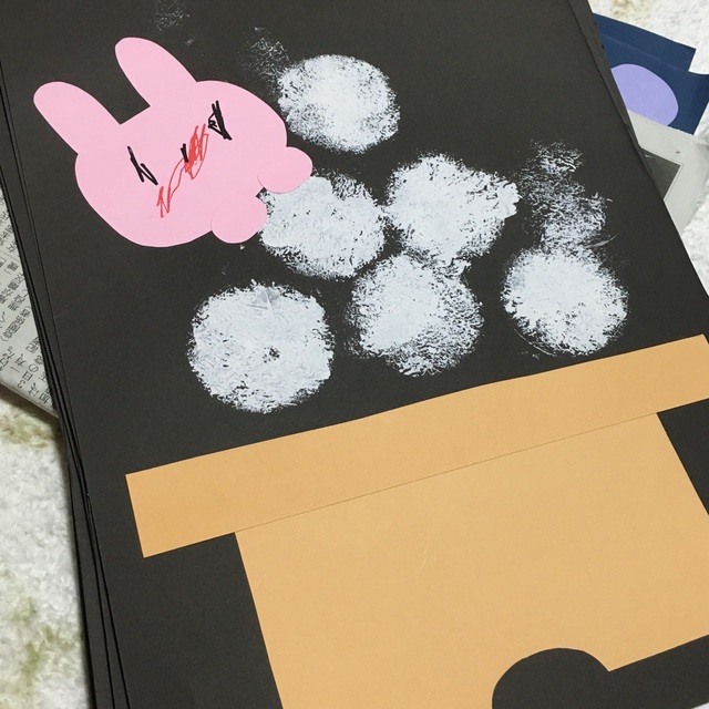 【みんなの投稿】〜型抜きスタンプ〜