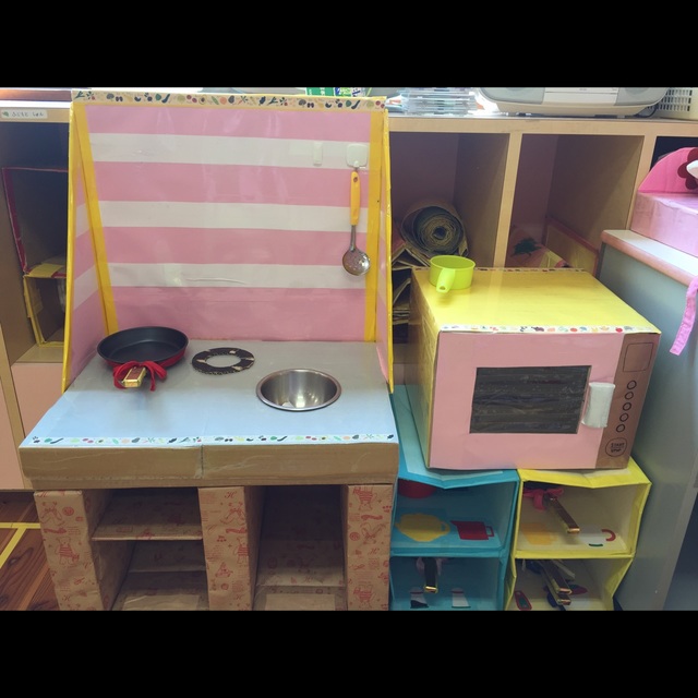 【みんなの投稿】ダンボールキッチン