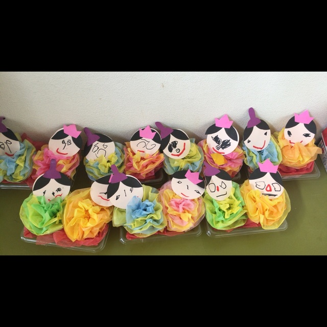 【みんなの投稿】ひな人形 ( 1.2歳児 )