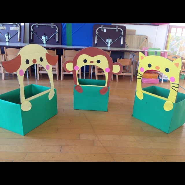 【みんなの投稿】動物の口ボール入れ