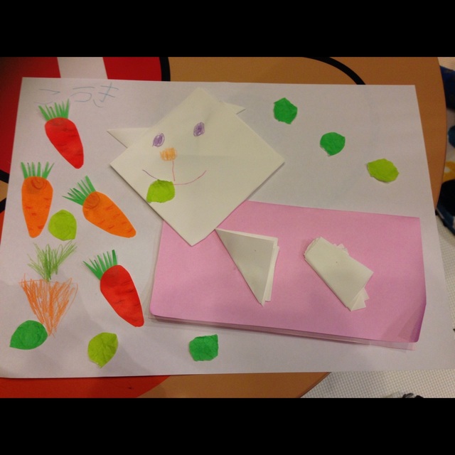 【みんなの投稿】【貼り絵】３歳児制作