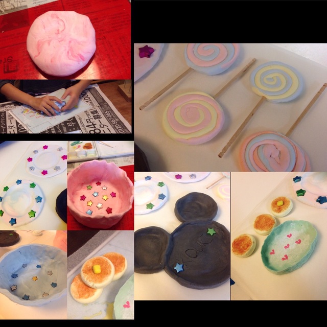 【みんなの投稿】【紙粘土遊び】