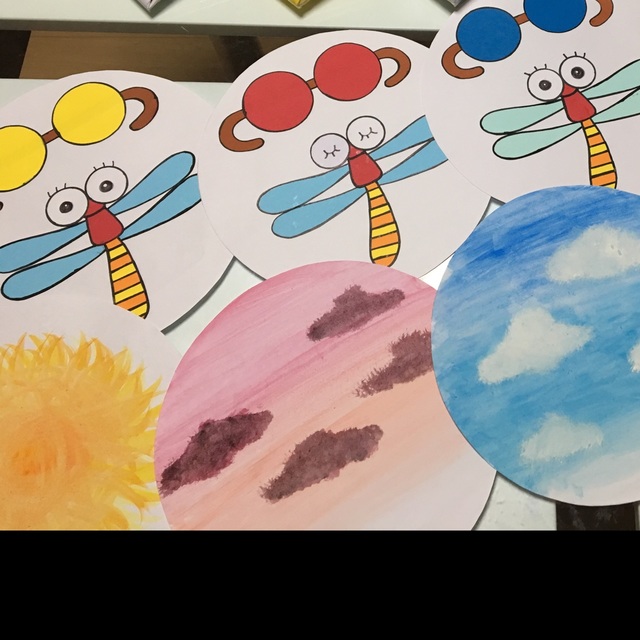 【みんなの投稿】とんぼのめがねのペープサート