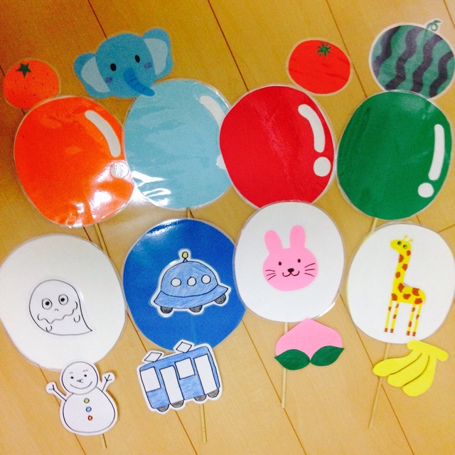 【みんなの投稿】ふうせんるるる  ペープサート