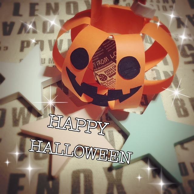 【みんなの投稿】【紙コップ カボチャランタン】