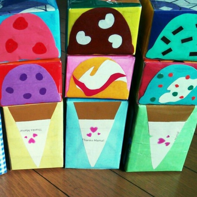 【みんなの投稿】牛乳パックのつみき