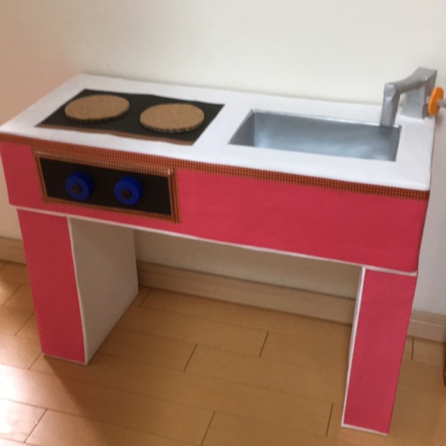 【みんなの投稿】おままごとキッチン作りました！