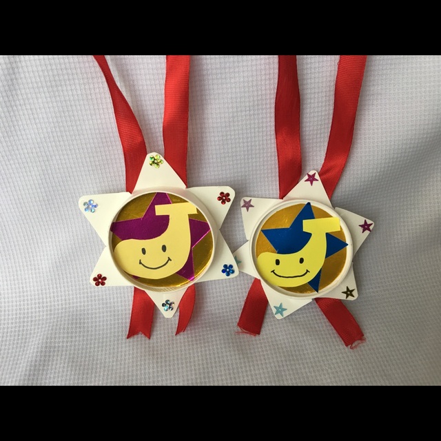 【みんなの投稿】【1.2歳 運動会メダル】