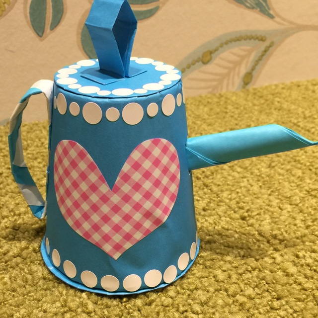 【みんなの投稿】【ティーポット】折り紙おもちゃ