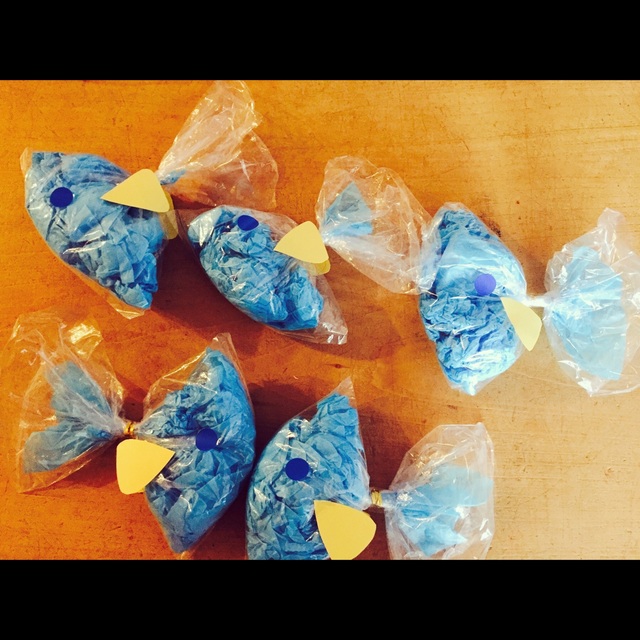 【みんなの投稿】【花紙のおさかなさん】