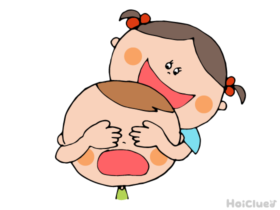 うしろからだーれだ〜定番だけど笑っちゃう当てっこ遊び〜