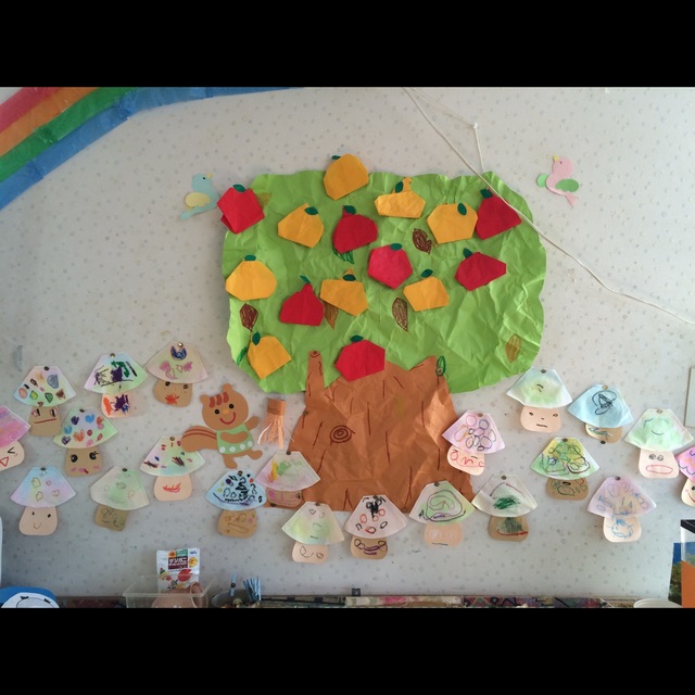 【みんなの投稿】3歳児きのこ・梨・りんご