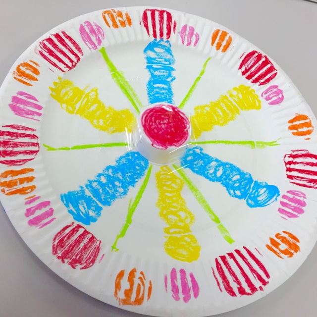 【みんなの投稿】【紙皿コマ】