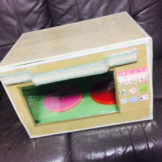 【みんなの投稿】ダンボールで作った電子レンジ（＾Ｏ＾）