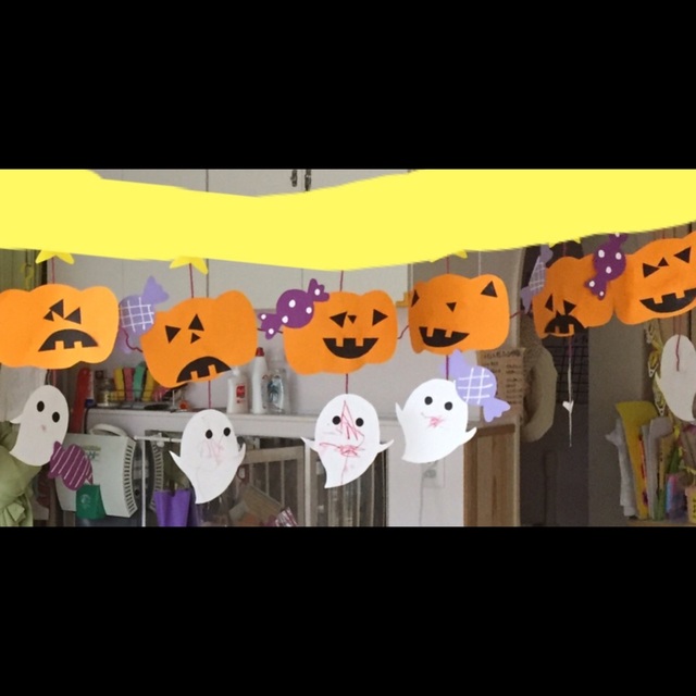 【みんなの投稿】ハロウィンのモビール