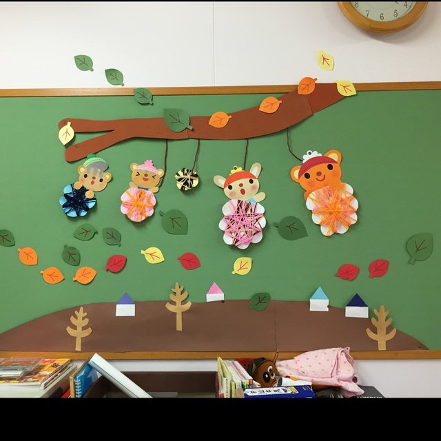 【みんなの投稿】秋の壁面