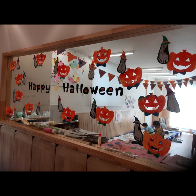 【みんなの投稿】ハロウィン　壁面飾り