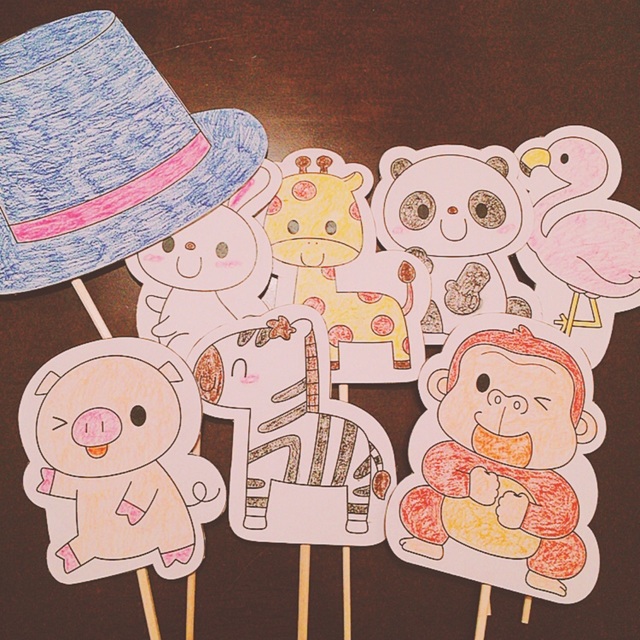 【みんなの投稿】【わたしはだあれ？】ペープサート