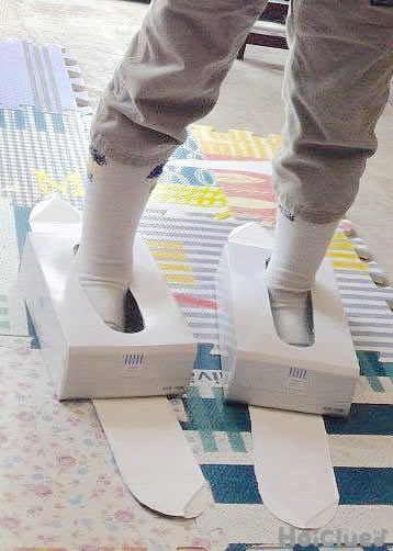 スイスイ！スキー〜室内で楽しめるスキーごっこアイテム〜