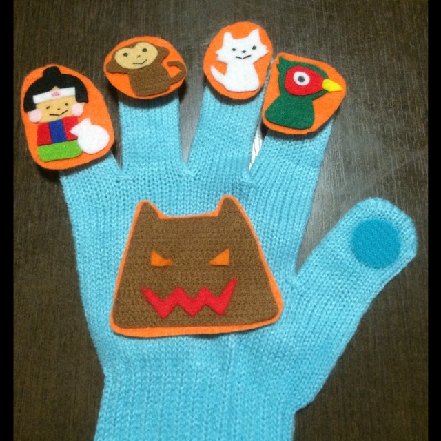 【みんなの投稿】手袋シアター桃太郎