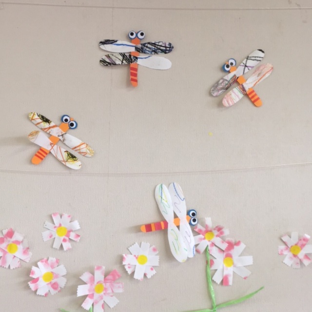 【みんなの投稿】コスモスとトンボ