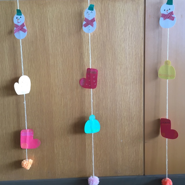 【みんなの投稿】【冬のほっこりモチーフ ガーランド】