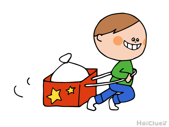 プレゼント運び競争〜クリスマスシーズンにぴったりの遊び〜