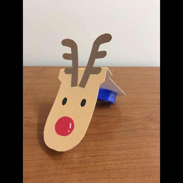 【みんなの投稿】【トナカイのカスタネット】