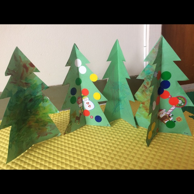 【みんなの投稿】【立体クリスマスツリー 】